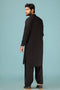 BLACK-BLENDED-SHALWAR SUIT - (GSBB23-027)