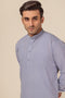 P-GREY-BLENDED-SHALWAR SUIT - (GSBR23-004)