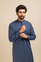 N-GREY-BLENDED-SHALWAR SUIT - (GSBR23-005)