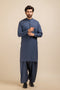 N-GREY-BLENDED-SHALWAR SUIT - (GSBR23-005)