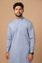 RUST-BLENDED-SHALWAR SUIT- (GSBS23-009)