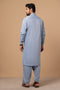 RUST-BLENDED-SHALWAR SUIT- (GSBS23-009)