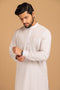 BEIGE-BLENDED-SHALWAR SUIT- (GSBS23-011)