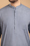 CHARCOAL-BLENDED-SHALWAR SUIT- (GSBS23-014)