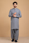 CHARCOAL-BLENDED-SHALWAR SUIT- (GSBS23-014)