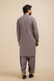 COBALT-BLENDED-SHALWAR SUIT - (GSBS23-033)