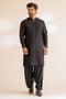 J-BLACK-BLENDED-SHALWAR SUIT - (GSBS24-002)