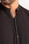 J-BLACK-BLENDED-SHALWAR SUIT - (GSBS24-002)