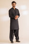 J-BLACK-BLENDED-SHALWAR SUIT - (GSBS24-002)