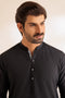 J-BLACK-BLENDED-SHALWAR SUIT - (GSBS24-010)