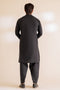 J-BLACK-BLENDED-SHALWAR SUIT - (GSBS24-010)