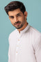 WHITE-BLENDED-SHALWAR SUIT - (GSBW23-001)