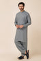 E-BLUE-BLENDED-SHALWAR SUIT - (GSBW23-031)