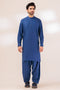 D-BLUE-BLENDED-SHALWAR SUIT - (GSBW23-035)