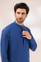 D-BLUE-BLENDED-SHALWAR SUIT - (GSBW23-035)