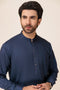 N-BLUE-BLENDED-SHALWAR SUIT - (GSBW23-036)