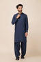 N-BLUE-BLENDED-SHALWAR SUIT - (GSBW23-036)