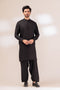 BLACK-BLENDED-SHALWAR SUIT - (GSBW23-038)