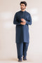 P-BLUE-BLENDED-SHALWAR SUIT - (GSBW23-041)