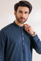 P-BLUE-BLENDED-SHALWAR SUIT - (GSBW23-041)