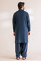 P-BLUE-BLENDED-SHALWAR SUIT - (GSBW23-041)