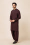 MAROON-BLENDED-SHALWAR SUIT - (GSBW23-042)