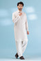 F-BROWN-BLENDED-SHALWAR SUIT - (GSSB23-008)