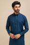 C-NAVY-BLENDED-SHALWAR SUIT - (GSSB23-017)