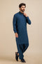 C-NAVY-BLENDED-SHALWAR SUIT - (GSSB23-017)