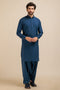 C-NAVY-BLENDED-SHALWAR SUIT - (GSSB23-017)