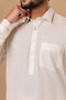 C-BEIGE-BLENDED-SHALWAR SUIT- (GSSS23-010)