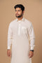 C-BEIGE-BLENDED-SHALWAR SUIT- (GSSS23-010)