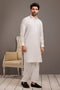 O-WHITE-BLENDED-SHALWAR SUIT- (GSSS23-020)