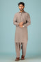 SEPIA-BLENDED-SHALWAR SUIT - (GSSS23-022)