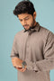 SEPIA-BLENDED-SHALWAR SUIT - (GSSS23-022)