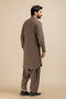 BRINJAL-BLENDED-SHALWAR SUIT - (GSSS23-023)