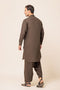 CAROB-BLENDED-SHALWAR SUIT - (GSSW23-011)