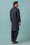 NAVY-BLENDED-SHALWAR SUIT - (GSSW23-026)