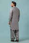 GREY-BLENDED-SHALWAR SUIT - (GSSW23-027)