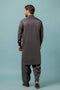 C-GREY-BLENDED-SHALWAR SUIT - (GSSW23-028)