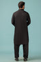 BLACK-BLENDED-SHALWAR SUIT - (GSSW23-038)