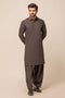 CAROB-BLENDED-SHALWAR SUIT - (GSSW23-060)