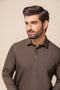 CAROB-BLENDED-SHALWAR SUIT - (GSSW23-060)