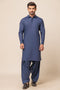 MN-BLUE-BLENDED-SHALWAR SUIT - (GSSW23-070)