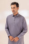 DENIM-BLENDED-SHALWAR SUIT - (GSSW23-071)