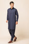 N-BLUE-BLENDED-SHALWAR SUIT - (GSSW23-072)