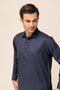 N-BLUE-BLENDED-SHALWAR SUIT - (GSSW23-072)