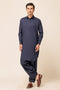 N-BLUE-BLENDED-SHALWAR SUIT - (GSSW23-072)