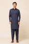 N-BLUE-BLENDED-SHALWAR SUIT - (GSSW23-072)