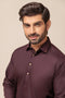 MAROON-BLENDED-SHALWAR SUIT - (GSSW23-084)